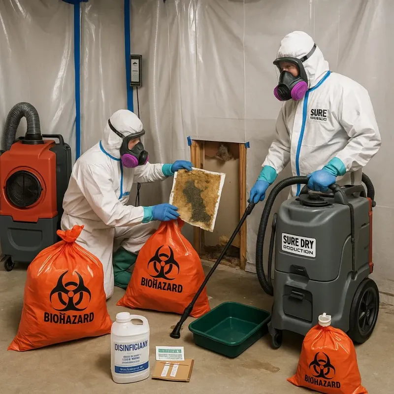 Contaminated Water Handling Protocols process in Seagraves, TX