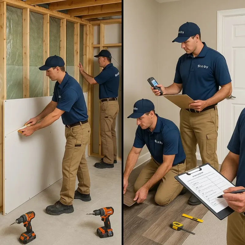 Repairs and Reconstruction process in Seagraves, TX