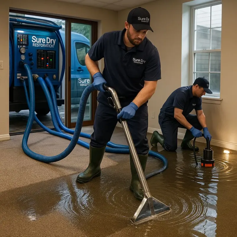 Water Extraction and Removal process in Seagraves, TX